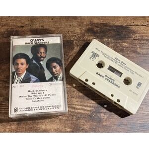 O'Jays Back Stabbers Cassette Tape VTG 1972 Classic Soul / R&B Album Tested